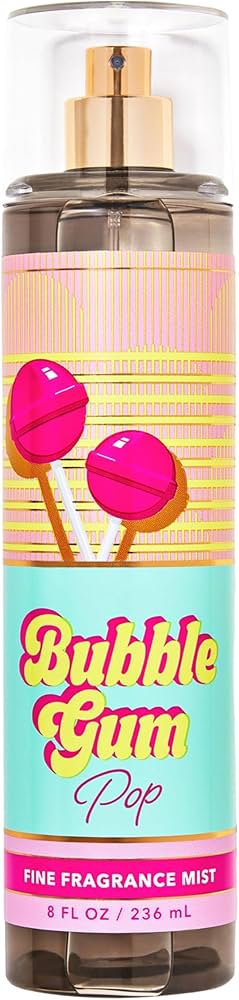 Amazon.com : Bath and Body Bubble Gum Pop Fine Fragrance Mist | 8
